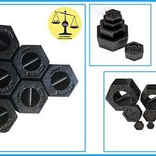 Cast iron calibration weight